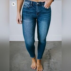 VERVET by FLYING MONKEY ANKLE SKINNY JEANS